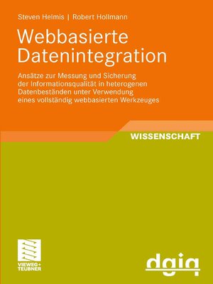 cover image of Webbasierte Datenintegration